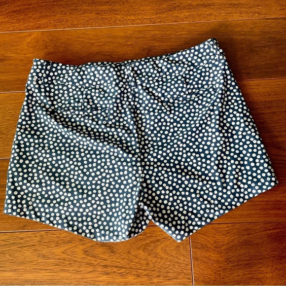 Spanx Navy Painted Polka Dot Sunshine 6" Shorts size extra large - Picture 8 of 12